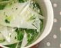 扇贝油菜汤面片的做法图解5