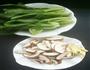 蚝汁香菇油菜 的做法图解1