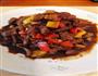 杏鲍菇黑椒牛肉粒的做法图解3