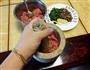 青菜香菇馄饨的做法图解2