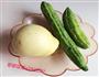 苦瓜双吃的做法图解1