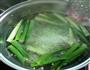 油炝秋葵的做法图解1