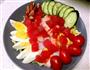 金枪鱼刺身飞鱼籽沙拉的做法图解3