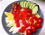 金枪鱼刺身飞鱼籽沙拉的做法图解4
