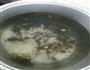菜干瑶柱瘦肉粥的做法图解2