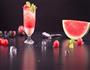 西瓜鸡尾酒的做法图解1