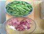 四季豆炒肉的做法图解1