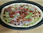 火腿培根披萨6寸 ham bacon pizza的做法步骤7