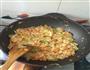 胡萝卜包菜炒饭的做法图解4