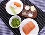 奶油青豆三文鱼的做法图解1