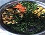 韭菜香菜玉米胡萝卜馅饼的做法图解2