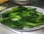 清炒油菜的做法图解1