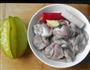 杨桃炒鸡胗 的做法图解1