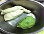 翡翠白菜双色饺子的做法图解2