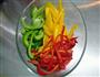 当彩椒缤纷了肉丝的做法图解2