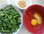 乐乐自家菜-鸡蛋虾皮炒韭菜的做法图解1