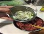 米想到你是这样的一个汉堡-窝蛋牛肉米汉堡的做法图解6