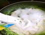 青瓜芝士鲜虾鸡腿菇意面的做法图解8