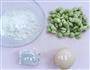 毛豆奶酪小饼-宝宝辅食的做法图解1