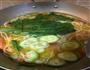 鲜虾肉丝鸡汤面的做法图解5