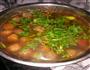 狮子头油菜汤的做法图解6
