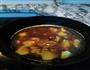 土豆豆角炖肉的做法图解4