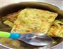 胡萝卜黄瓜鸡蛋饼 宝宝辅食的做法图解5