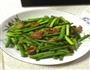 五花肉炒蒜心豆角的做法图解7