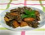 扁豆烧芋子的做法图解6