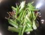西芹千张肉丝的做法图解8