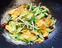 黄瓜炒蛋的做法图解8