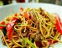 尖椒牛肉炒面的做法图解6