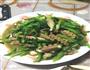 茼蒿炒墨鱼的做法图解7