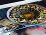 太阳蛋焗黑芝麻饭的做法图解7