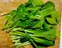 清炒菜心肉片的做法图解1