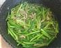 蒜苔炒肉丝的做法图解6