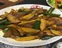腊肉炒茭白尖椒的做法图解6