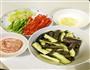 少油肉末茄子的做法图解2