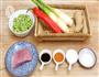 茭白毛豆炒肉丝-迷迭香的做法图解1