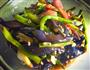茄子烧豆角的做法图解4