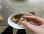 婴儿辅食补脑核桃米糊的做法图解3
