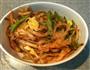 豆角肉丝炒饼的做法图解10