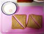 牛奶鸡蛋吐司的做法图解1