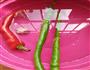 黄豆芽炒肉的做法图解2