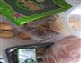 红豆黑豆黄豆花生鸡胸肉黄花菜香菇紫菜包饭的做法图解5