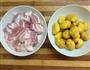 栗子烧肉的做法图解1