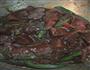 黑椒蒜子牛肉粒的做法图解2