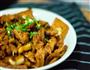 香煎嫩豆腐炒肉片的做法图解11