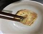 香煎嫩豆腐炒肉片的做法图解3