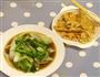 炒小白菜的做法图解3
